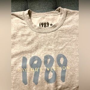 Spotify Fans First Gray '1989 (Taylor's Version)' Crewneck, Heather gray